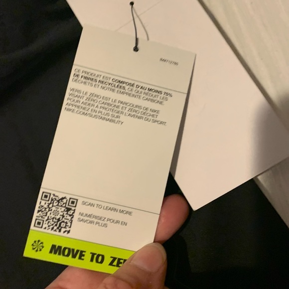 NIKE PLUS SIZE YOGA 7/8 Tights NWT BLACK 2XL ACTIVEWEAR - Picture 9 of 10